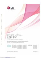 LG 47LN5400OM TV Operating Manual
